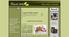 Desktop Screenshot of lugositoetelek.com