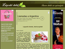 Tablet Screenshot of lugositoetelek.com
